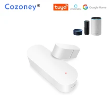 Tuya Smart WiFi Door Window Sensor Magnet Contact Detector Home Security Alarm System Amazon Alexa Google Home Compatible