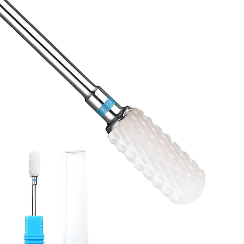 Ceramic Nail Drill Bit for Manicure and Pedicure - Cuticle Care and Polishing Tool