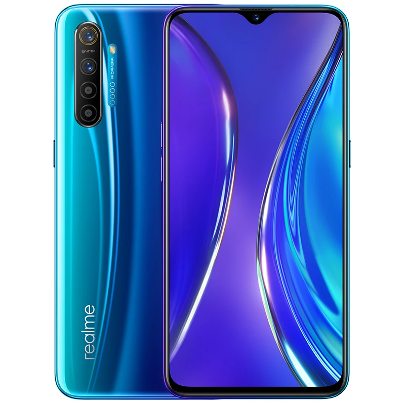 Новая модель Oppo Realme X2 Смартфон Snapdragon 730G Android 9,0 6," 2340X1080 64.0MP+ 32.0MP экран Fingrprint NFC 8 Гб 128 ГБ