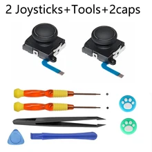 Joystick 3d para ns joy con nintend switch/lite esquerda direita analógico varas substituição para alegria vara controlador reparação acessórios