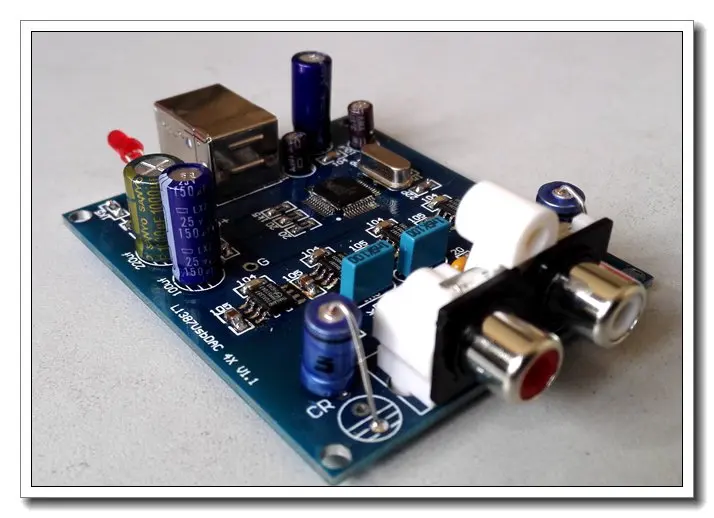 L1387 DAC 4X Quad TDA1387 Fever USB Decoder Upgrade TDA1543