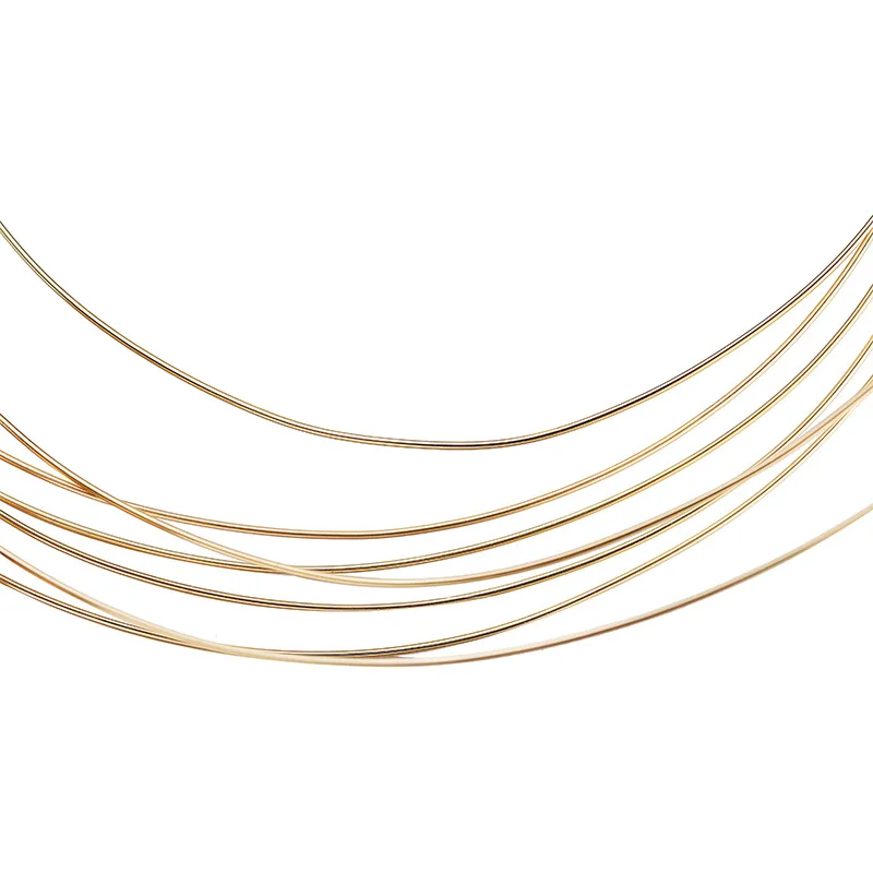 1 рулон 0,3/0,4/0,5/0,6/0,8 мм 14K золотой браслет провод ремесла нить Бисер провода латуни Метель для золота ювелирных изделий серьги "сделай сам"