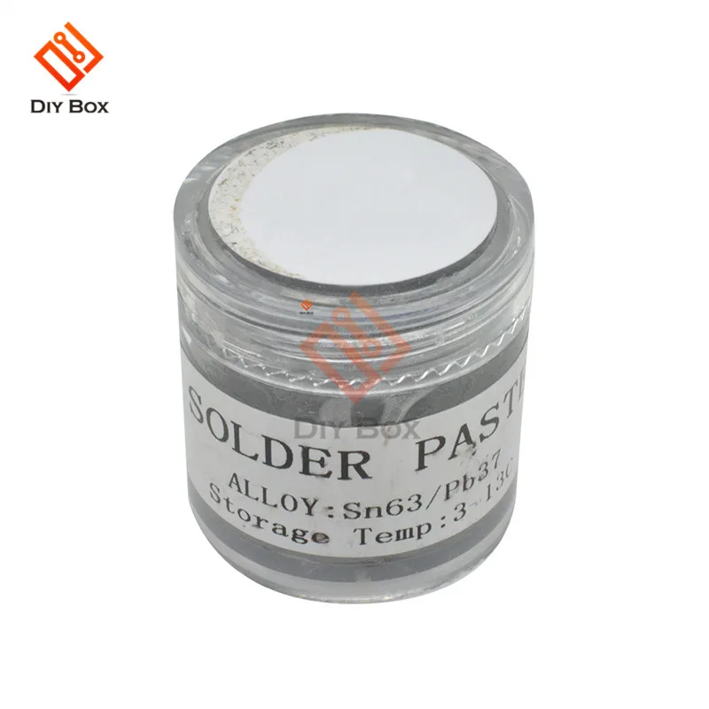 Sn63 Pb37 bottled50g Паяльная сварочная паста Flux Sn63/Pb37 ram-218 NC-559-ASM ZJ-18 в бутылках/шприцы паяльник станция флюс инструмент для ремонта - Цвет: Sn63 Pb37 bottled50g