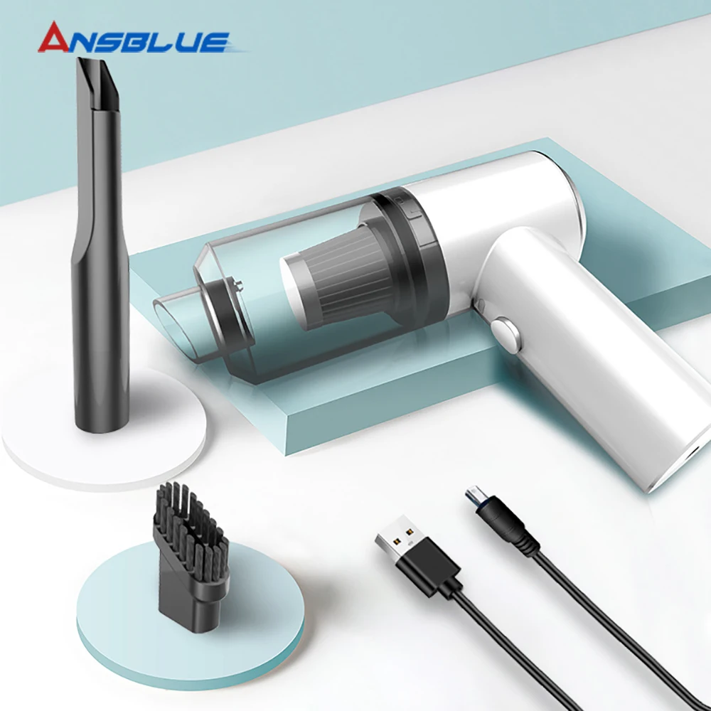 

Cordless / Corded Car Mini Protable Vacuum Cleaner High Power Vacuum Cleaner Cyclonic 4500pa Suction for Car Interior Home Mat