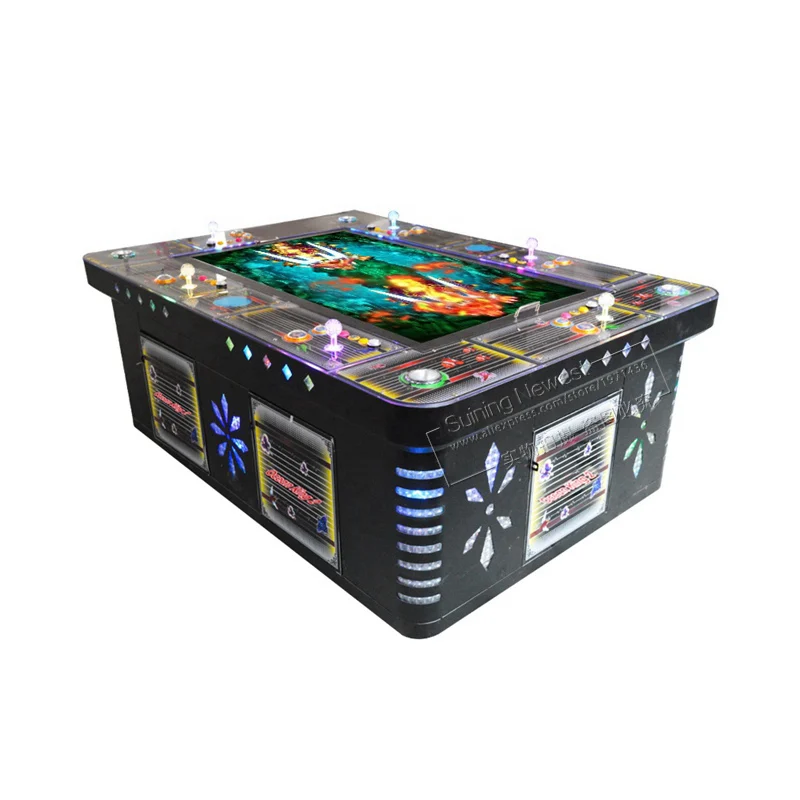 8 Players English Version Catch Fish Table Games Coin Operated Amusement Arcade Slot Casino Ocean King Fishing Game Machine (2)