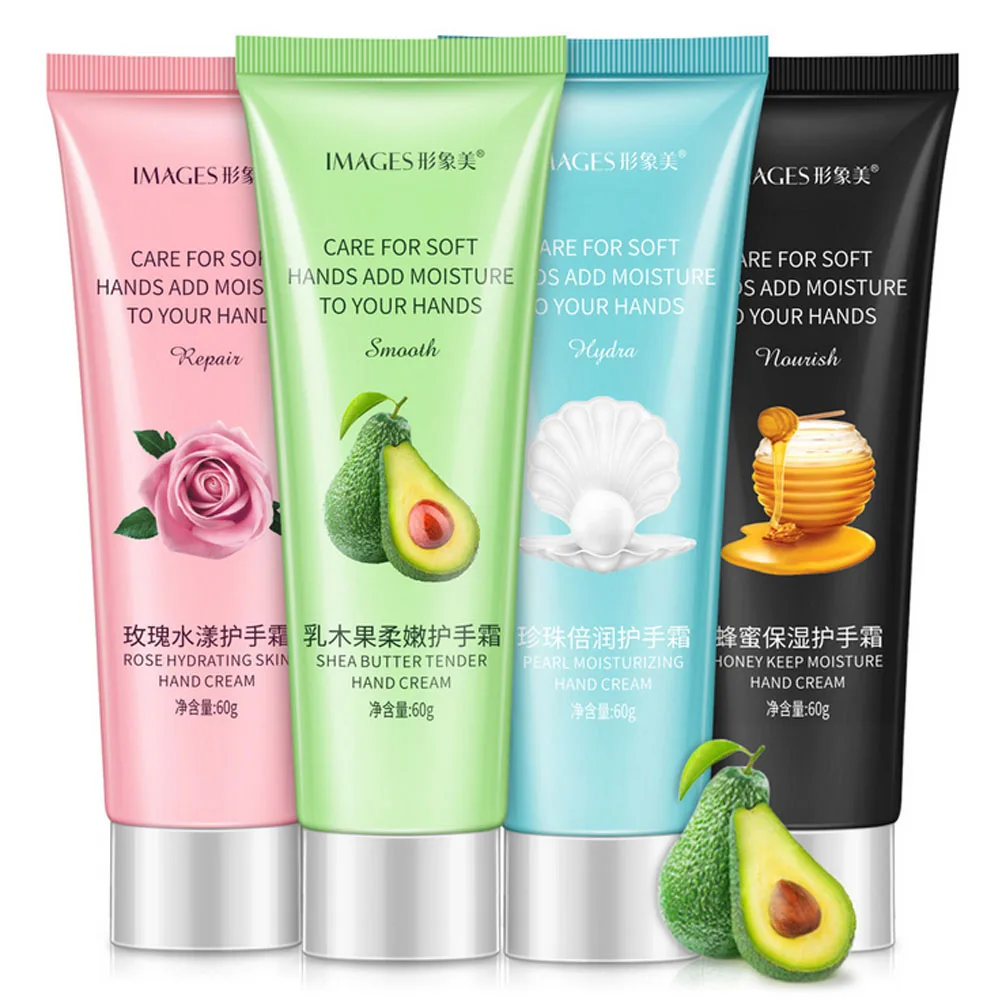

Cute Hand Cream Lotion Fruit Nourish Hand Cream Moisture Nourishing Oil Control Anti Chapping Whitening Hand Lotion 60g