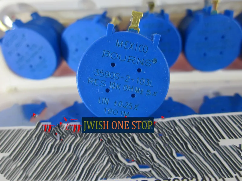 Прецизионный многооборотный потенциометр 2W 3590S-2-103L 1K 2K 5K 10K - Цвет: 103L 10K