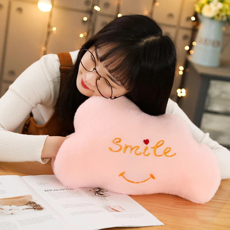 

Nice Cloud Crown Stars Shape Plush Soft Sofa Cushion Warm Hand Pillows Plush Toy Dolls Kids Baby Children Girls Birthday Gifts
