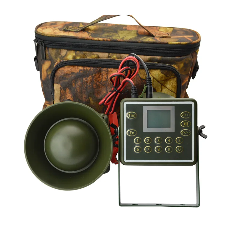PDDHKK 2*60W Speakers Canada Goose Caller Quail Snow Geese Firrie Caller Hunting MP3 Player Hunting Decoy Bird Caller With Timer