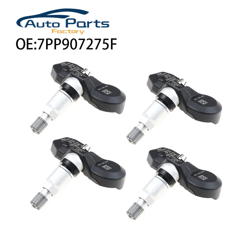 

4 PCS Tire Pressure Sensor For Volkswagen Audi A6 Q7 R8 RS4 S4 S6 Porsche TPMS 7PP907275F 4F0907275 4F0907275B