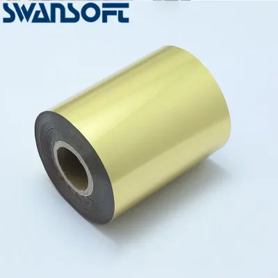  SWANSOFT Small size 8cm*120m Hot Foil Stamping Paper Suit For Stamp Machine DIY Invitation LOGO Eco - 10000054276921