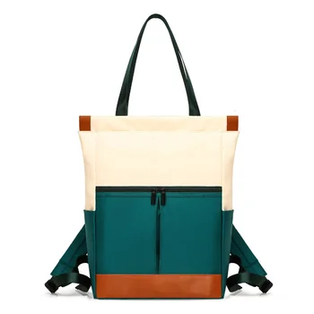 

Nylon Waterproof Women Laptop Backpack Large Capacity Female Hand Double Shoulder Bags Ladies' Satchel Travel Bagpack Bolsa Sac