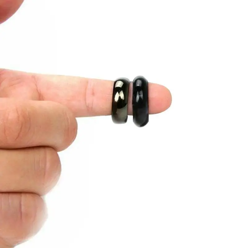 

21mm Magic Tricksr Ring Close Up Magic Ring Transfer Jumps From Finger To Finge Ring Gimmick Fun For Magicians Fun Magic Props