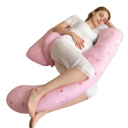 Oreiller d'allaitement respirant pour dormeur latéral, coussin de grossesse, soutien lombaire à la taille, 2022 