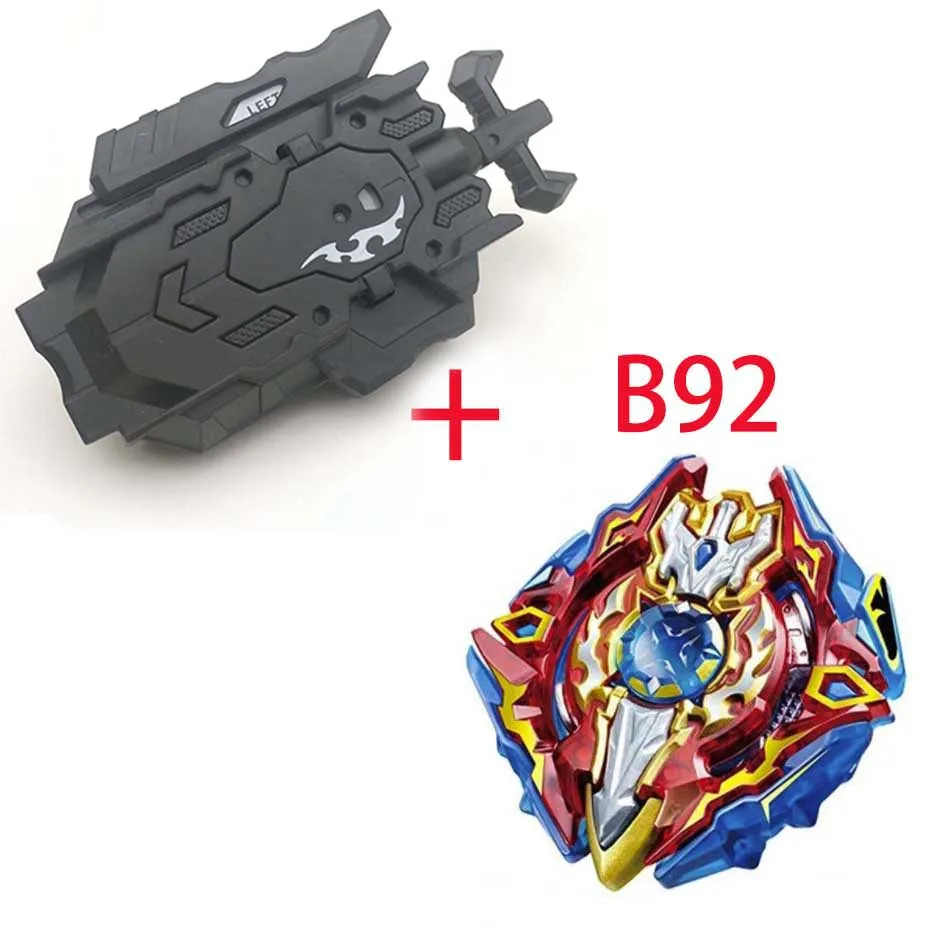 Волчок Beyblade Burst B-74 B-66 с пусковым устройством Bayblade Bey Blade металл пластик Fusion 4d Подарочные игрушки для детей - Цвет: B92