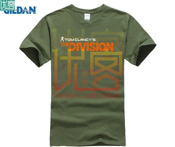 

Tom Clancys The Division Game Club T-shirt SHD Extremis Mails Fashio style O-neck Black S- 3XL size Customized Summer