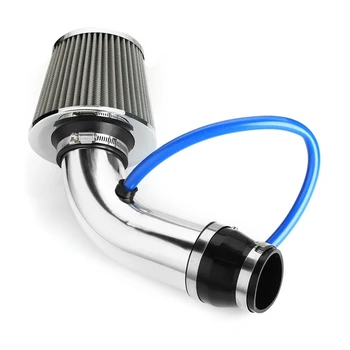 

3 Inch Universal Car Cold Air Intake Filter Induction Kit Pipe Hose System Aluminum