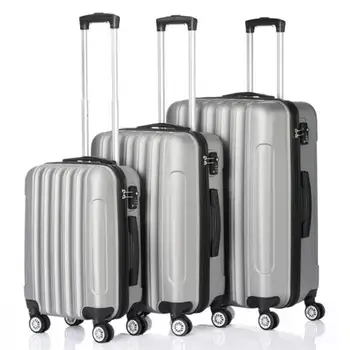 

3pcs 3 in 1 20 24 28 inch Travel Suitcase Rolling Luggage Trolley Case