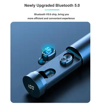 

B9 touch PK i7 TWS Wireless Bluetooth Earphone 5.0 Headphones Headset in Noise ear For iPhone Wireless Sports Earbud Cancel Z0N9