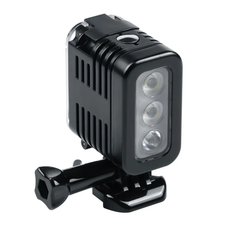 30 Meters Underwater Waterproof Diving LED LED Light Spot Lamp for GoPro Hero 5 4 3+ 3 Sport Cameras