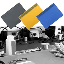 Теплоизоляция силиконовый ремонт коврик Ремонт Инструменты для BGA паяльник станция Тепловая пушка телефон компьютер обслуживание платформы