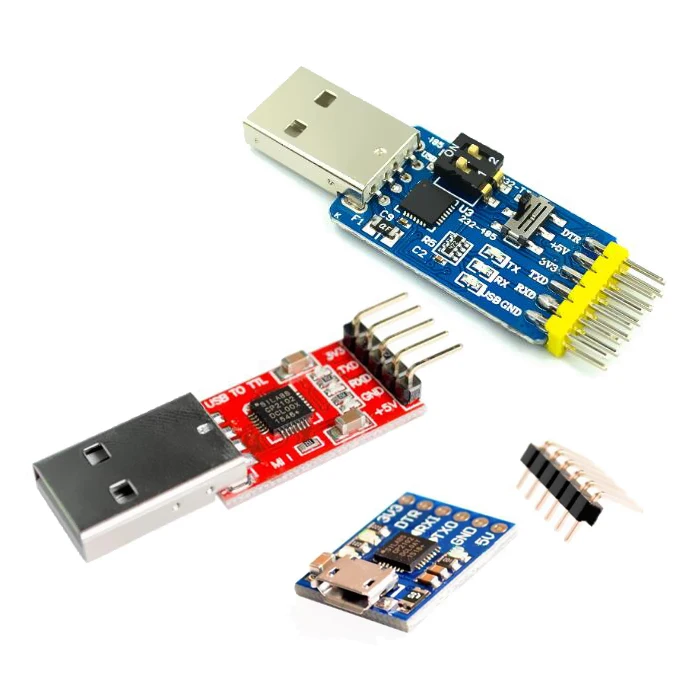 

CP2102 USB 2.0 to UART TTL 5PIN Connector Module Serial Converter STC Replace FT232 CH340 PL2303 CP2102 MICRO USB for aduino