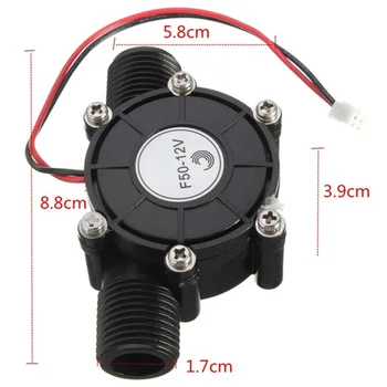 

Water Turbine Generator 12V DC Micro-hydro Charging Durable Tool Wireless Power DIN889