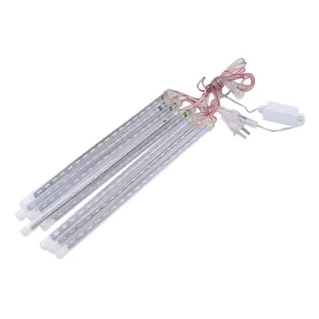 

Meteor Shower Rain 8 Tube 30CM Waterproof LED String Lights Dustproof Outdoor Christmas Decorative Lamp US Plug