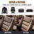 VISBELLA Black Liquid Leather Skin Refurbish Repair Kit Отверстия Царапины Трещины Восстановление Автокресел Диван Куртка Кошелек Уход за краской