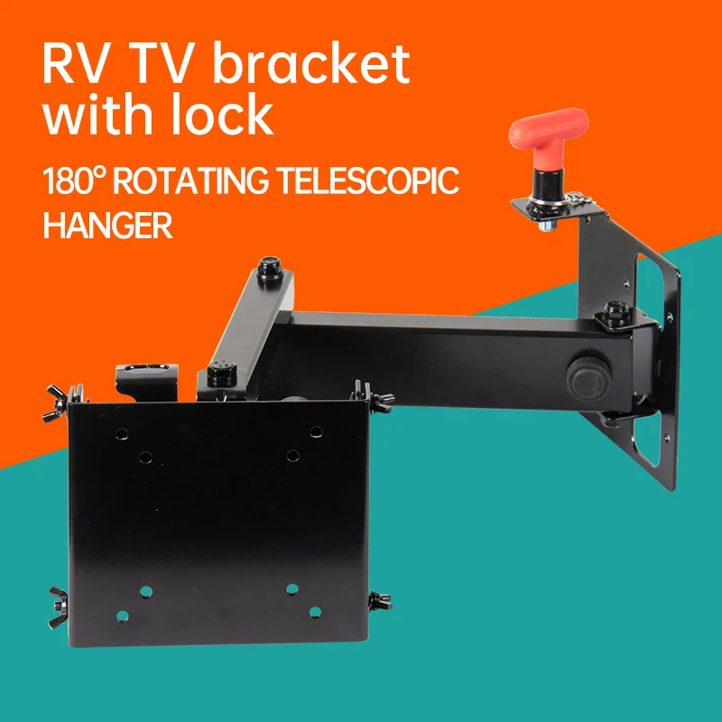 RV TV Bracket with Lock Monitor Wall Mount 19 32 Inch Folding