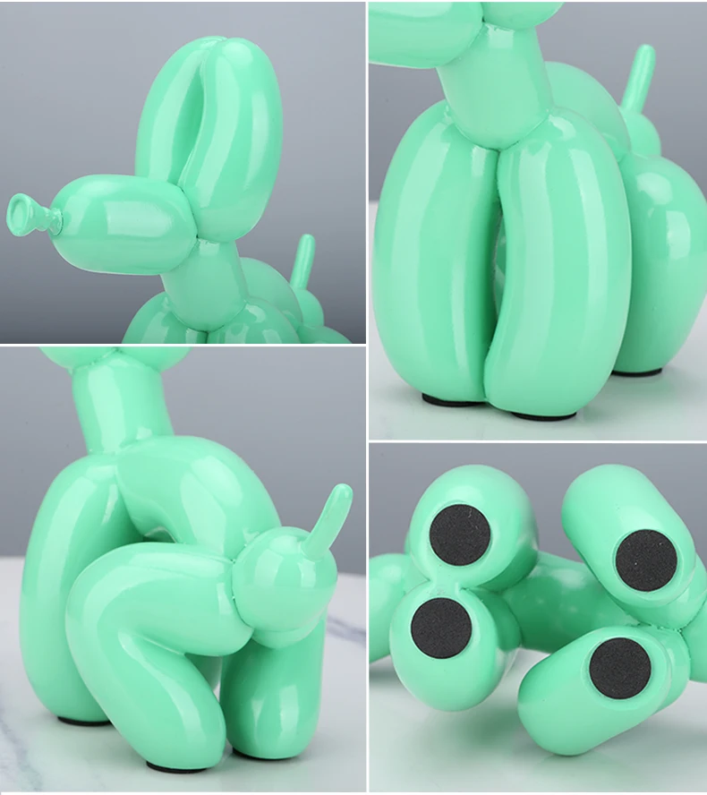balloon dog pooping sculpture image