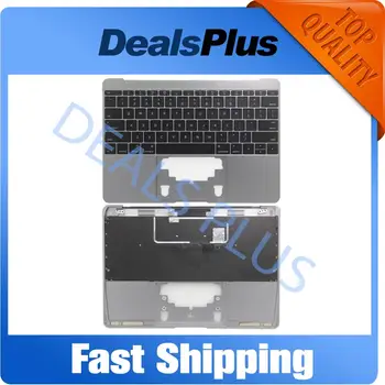 

New Gold/Gray/Silver/Rose Gold US USA Topcase Palm Rest with Keyboard For Macbook 12"A1534 2016 2017