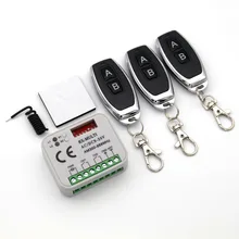 Универсальный приемник с фиксированным кодом от 433 до 868 МГц от 433,92 МГц до 868,3 МГц Nicce SOMMER HORMANN Ditec LiftMaster