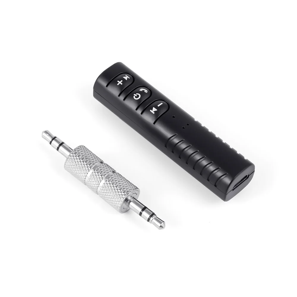 

Mini Wireless Bluetooth Car Kit Hands free Bluetooth 3.5mm Jack Audio jack Receiver Adapter AUX for Speaker Headphone