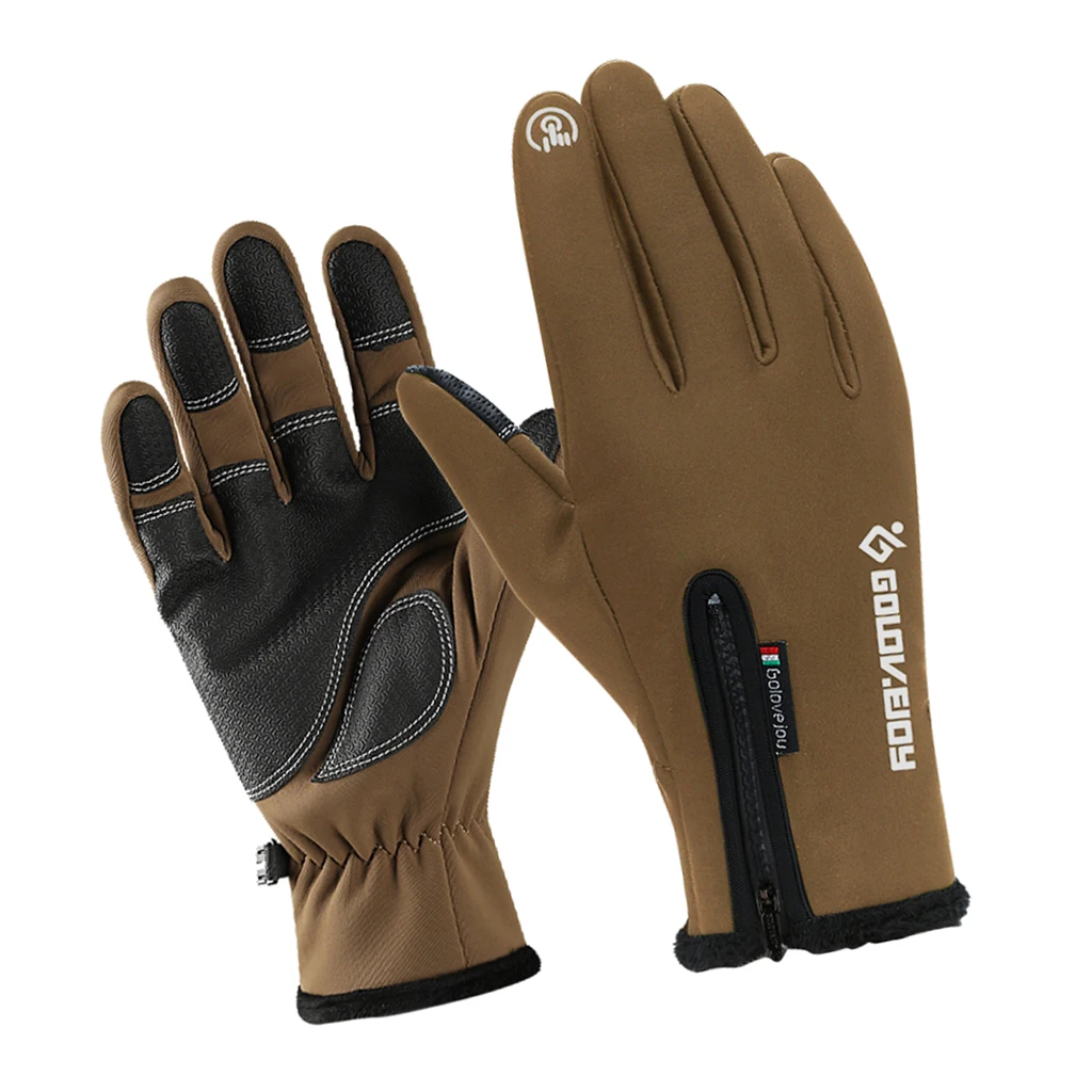 Nylon Windproof Fishing Hunting Cycling Gloves Winter Warm Gloves Hunting Gloves