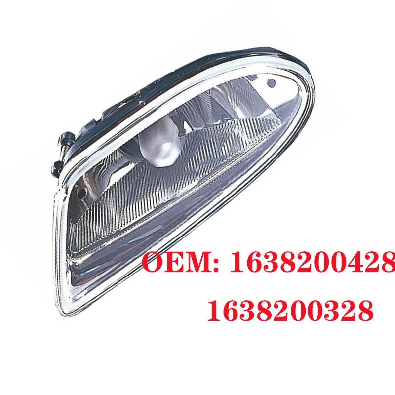 

1638200428 1638200328 Lef/Right Front Car Fog Light Lamp Assembly For Mercedes For Benz ML ML350 ML500 ML430 ML320 ML55 For AMG