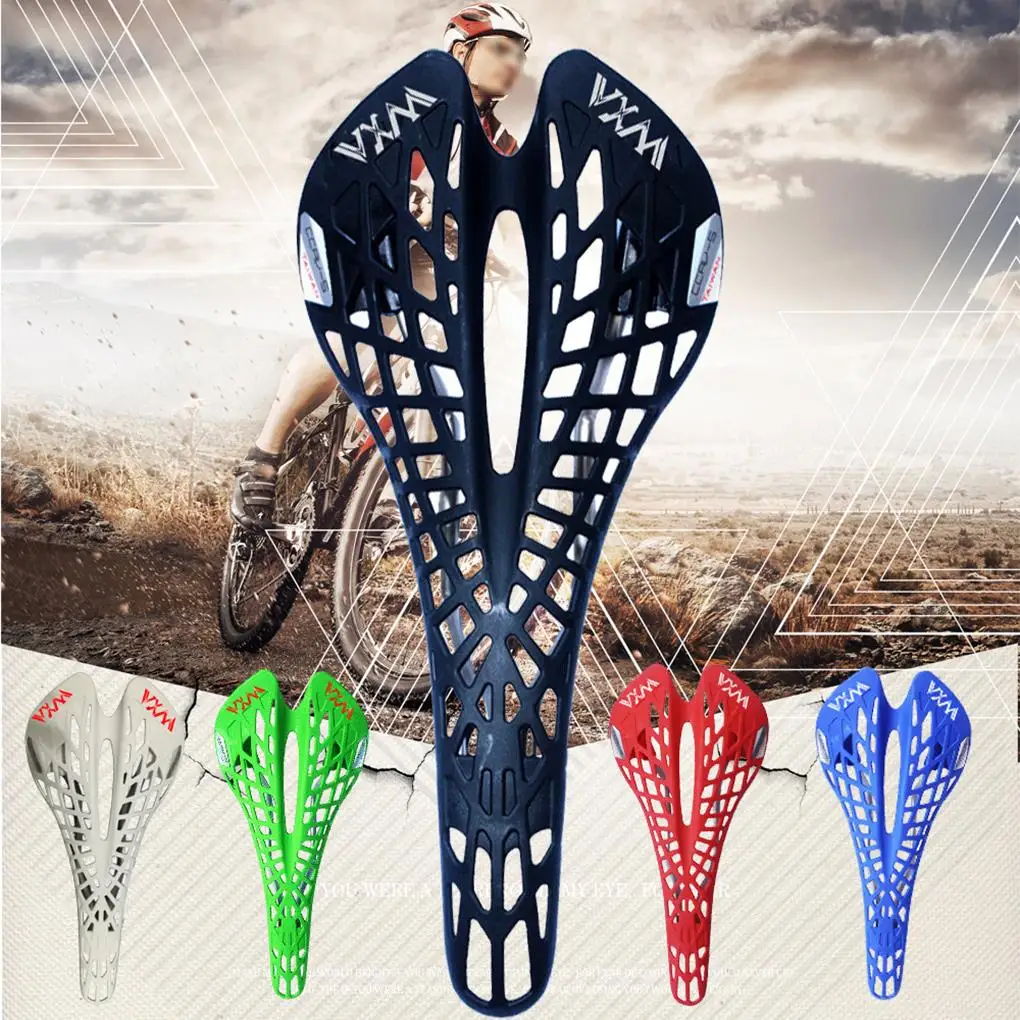

Water Resistant Cycling Plastic Bicycle Saddle Mountain MTB Bike Saddle Seat PVC Cushion Colorful