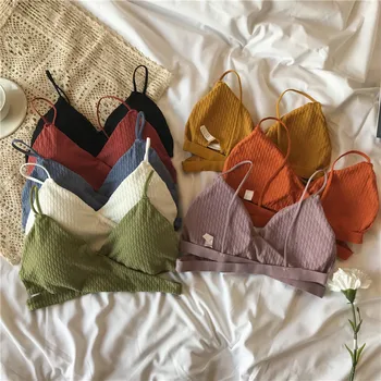 

Sexy Push Up Bra For Women Bralette Wire Free Bra Brassiere Female Seamless Underwear Lingerie Intimates 2020