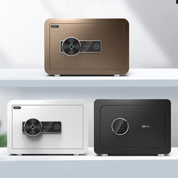 

Home Small Mini Hidden Safe 25 / 30 / 35CM High Password Fingerprint Anti-theft All-steel Safe Wall-in Office File Safe Box.