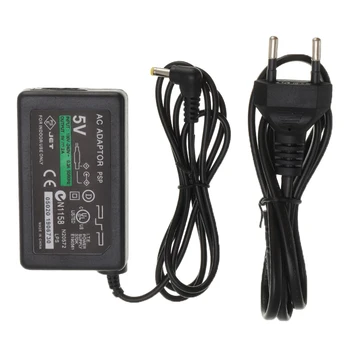 

Portable 5V Home Wall Charger Power Supply AC Adapter EU/US Plug for Sony PlayStation PSP 1000 2000 3000 Charging Cable Cord