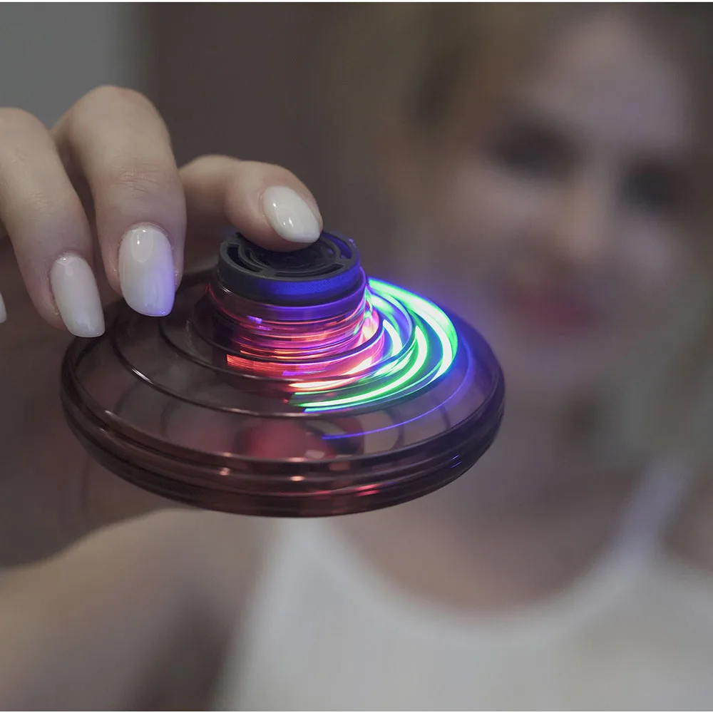 Новейший Радиоуправляемый мини-Дрон Flynova UFO RC Квадрокоптер Fingertip Upgrade Flight Gyro Flyin Spinner декомпрессионные радиоуправляемые игрушки подарки для детей