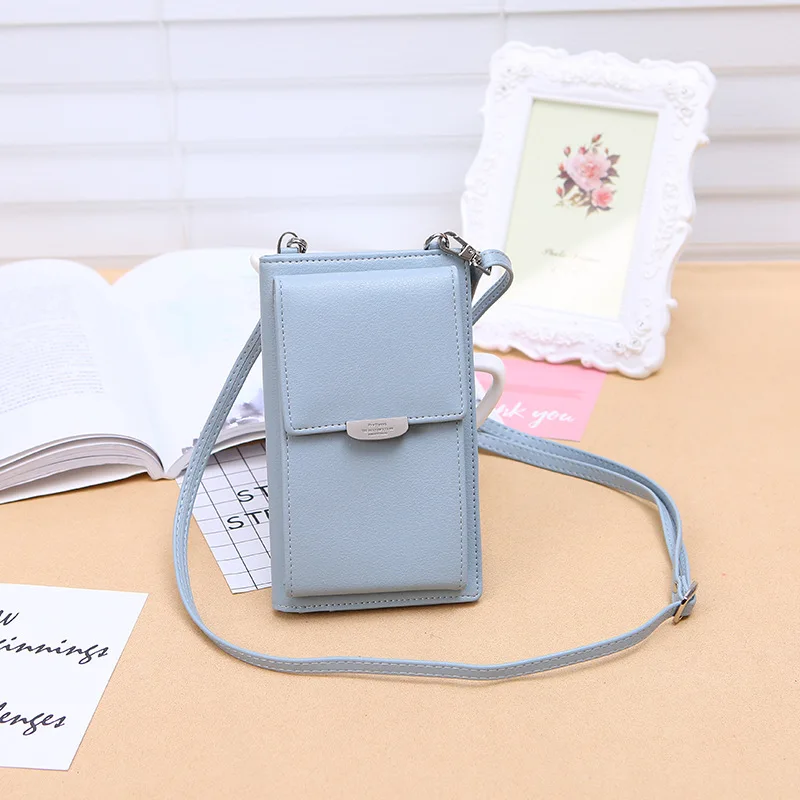 Women's Shoulder Bag Ladies PU Multi-function Mini Shoulder Bags For Women 2021 Portable Solid Mobile CellPhone Bags Torebka Dam