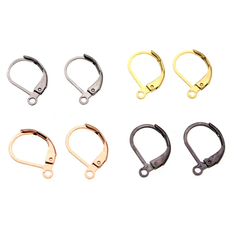 20pcs French Lever Earring Hooks Wire Settings Base Hoops For DIY Jewelry Making 20pcs French Lever Earring Hooks Wire Settings Base Hoops For DIY Jewelry Making