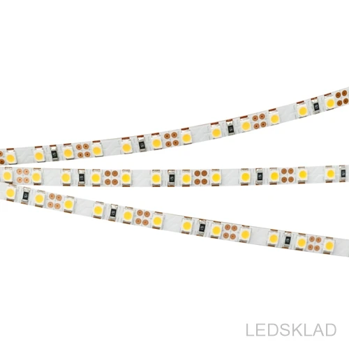014992 (b) tape RT 2-5000 12v white6000 5mm 2x (3528 600 LED Lux) (ARL 9.6 W/M IPL) Arlight | Освещение