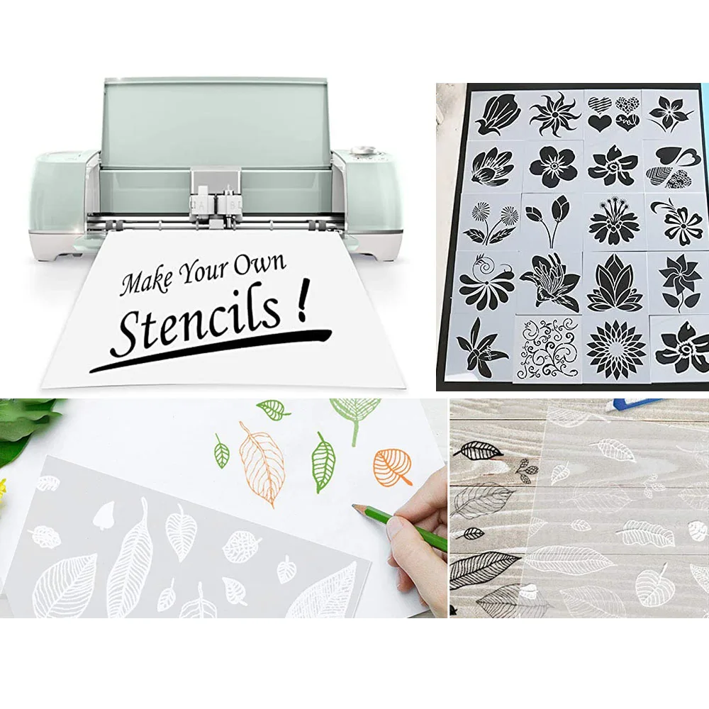 Blank Stencil Film Stencil DIY PET Material Template Sheets for Stencils DIY Used To Cut Stencils On Cutting Machine