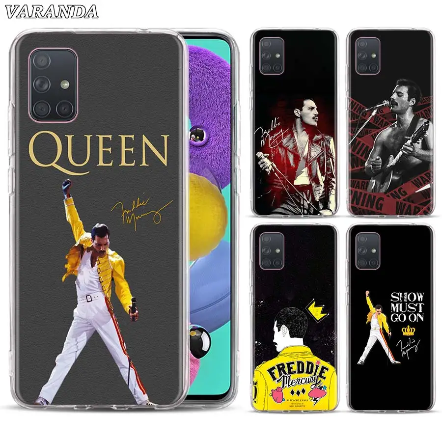 Freddie Mercury Чехол для Samsung Galaxy A10 A10e A20 A20e A30 A40 A50 A51 A70 A71 A80 A11 A21s A31 A41 Мягкий ТПУ задняя