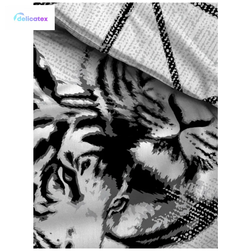 Bedding Set Delicatex 15836-1+15845-1Russiancats Home Textile Bed sheets linen Cushion Covers Duvet Cover Рillowcase