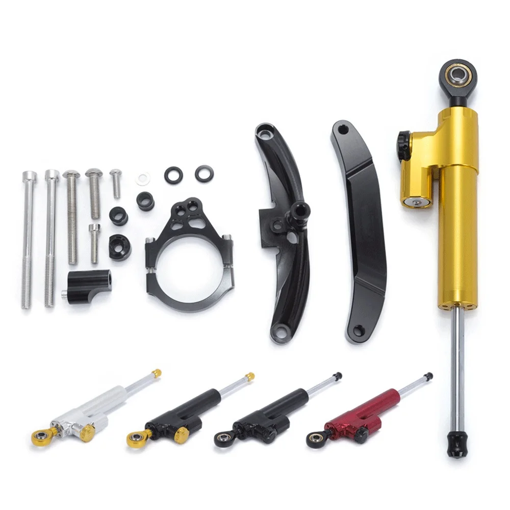 Motorcycle Steering Damper Mount Bracket Support Kit For YAMAHA FZ1 FZ-1 FZ 1 2006 2007 2008 2009 2010 2011 2012 2013 2014 2015 |