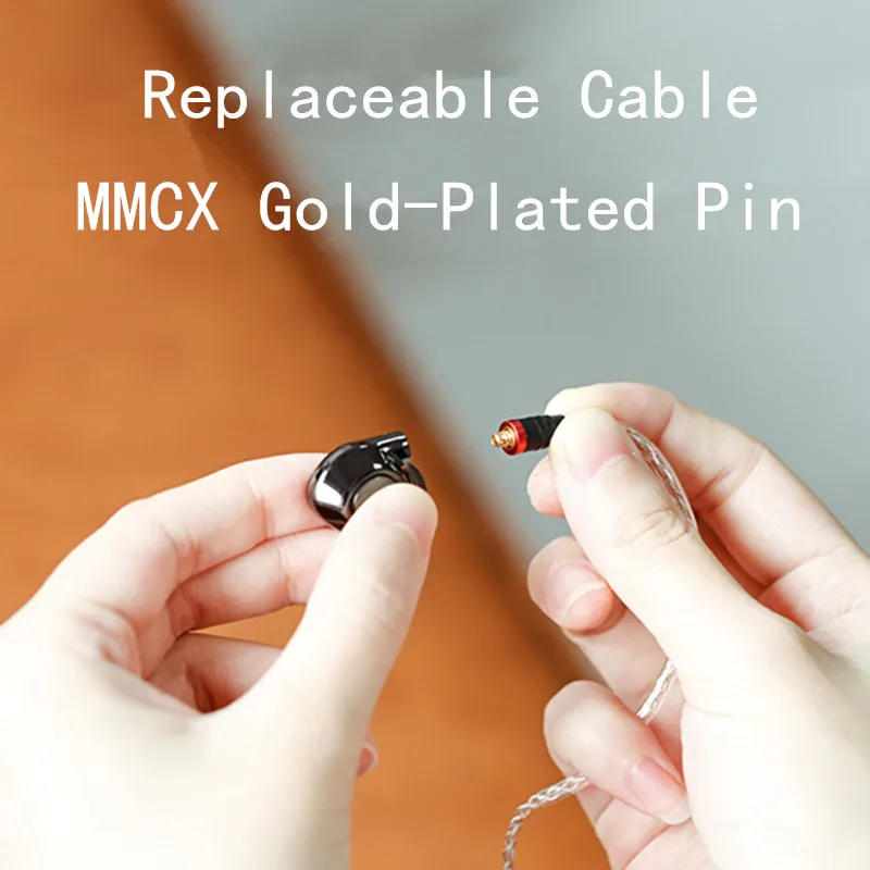ShanLing ME500 1DD + 2BA HiFi Гибридный Драйвер Hi Res наушники в ухо IEM латунный металлический