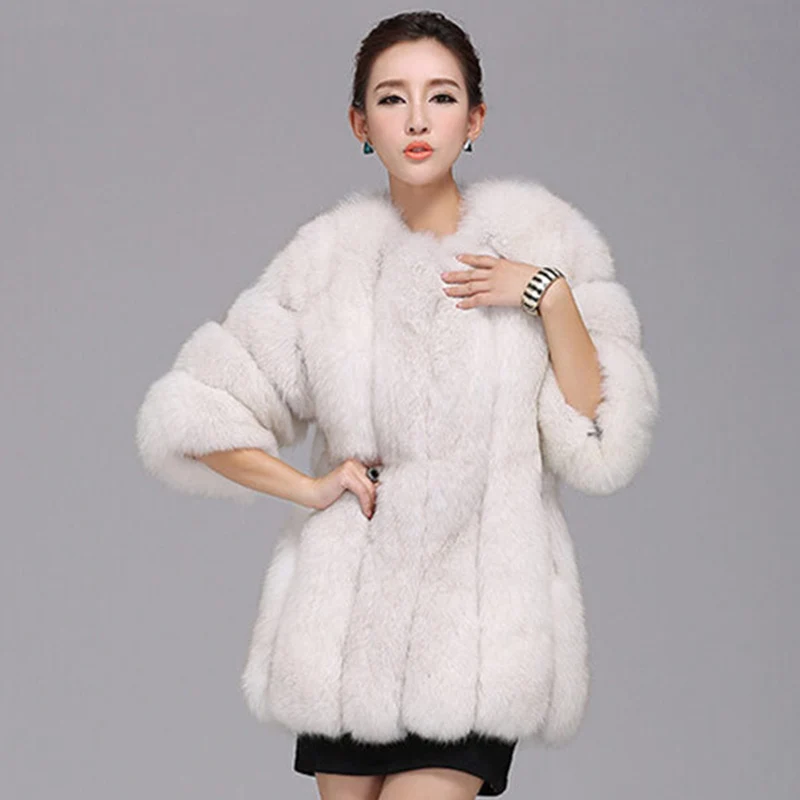 Куртка, пальто, Зимняя женская, повседневная, элегантная, плюс размер, дизайнерская, теплая, модная, пушистый ворсистый, пальто из искусственного меха, высокое качество, новое поступление